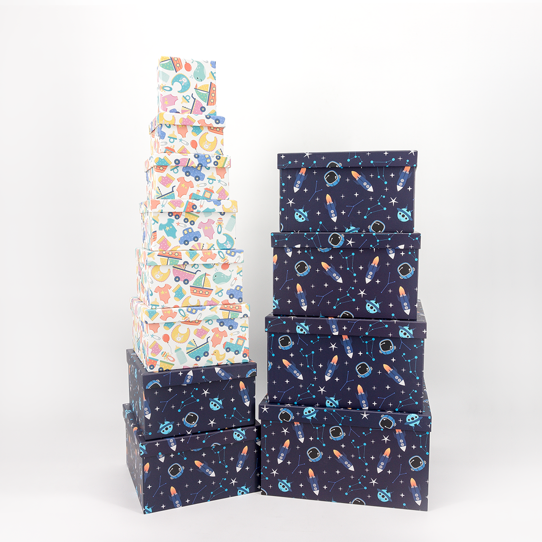 Square Storage Gift Box 12/Set