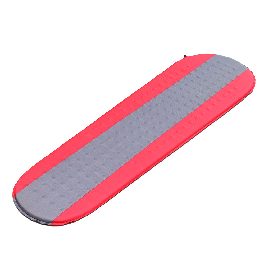 oval shape self inflating camping trekking hiking backpack mat