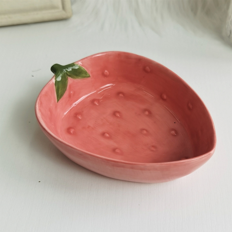 Dish In Strawberry Shape