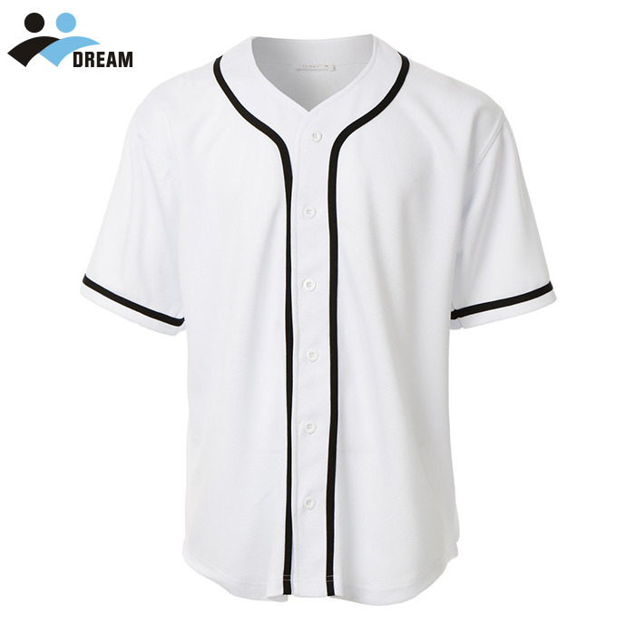 USA style dri fit wholesale custom cheap sublimated baseball jersey for sale