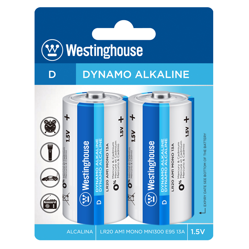 Alkaline Battery WZ-FS-LR20-BP2W