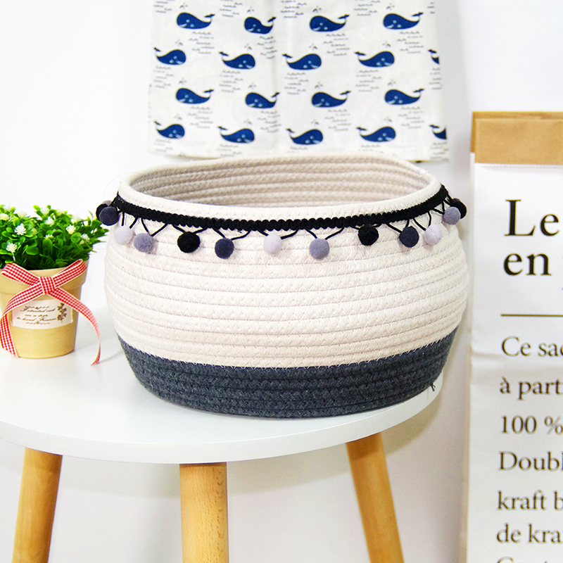 Cotton Rope storage basket