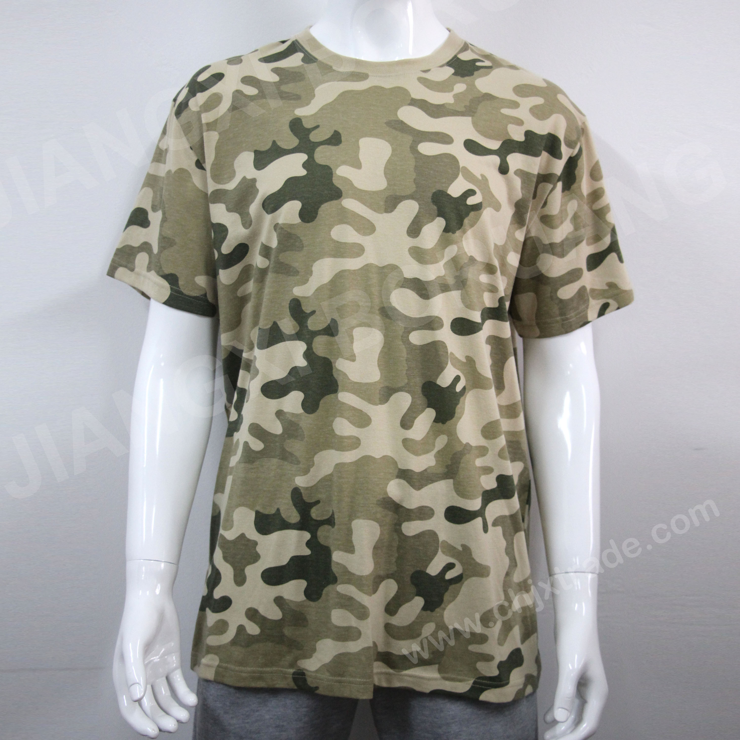 MENS TC 65/35 180g JERSEY CAMOUFLAGE T-SHIRT WITH PRINT