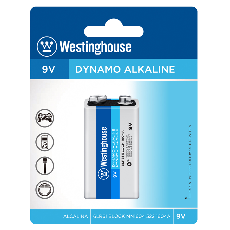 Alkaline Battery WZ-FS-6LR61-BP1W