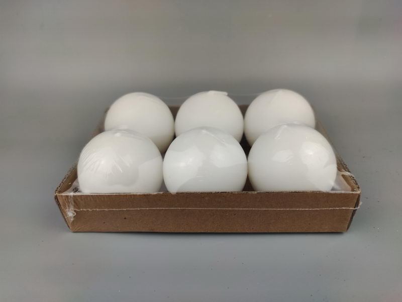 S/6 over-dipping ball candles