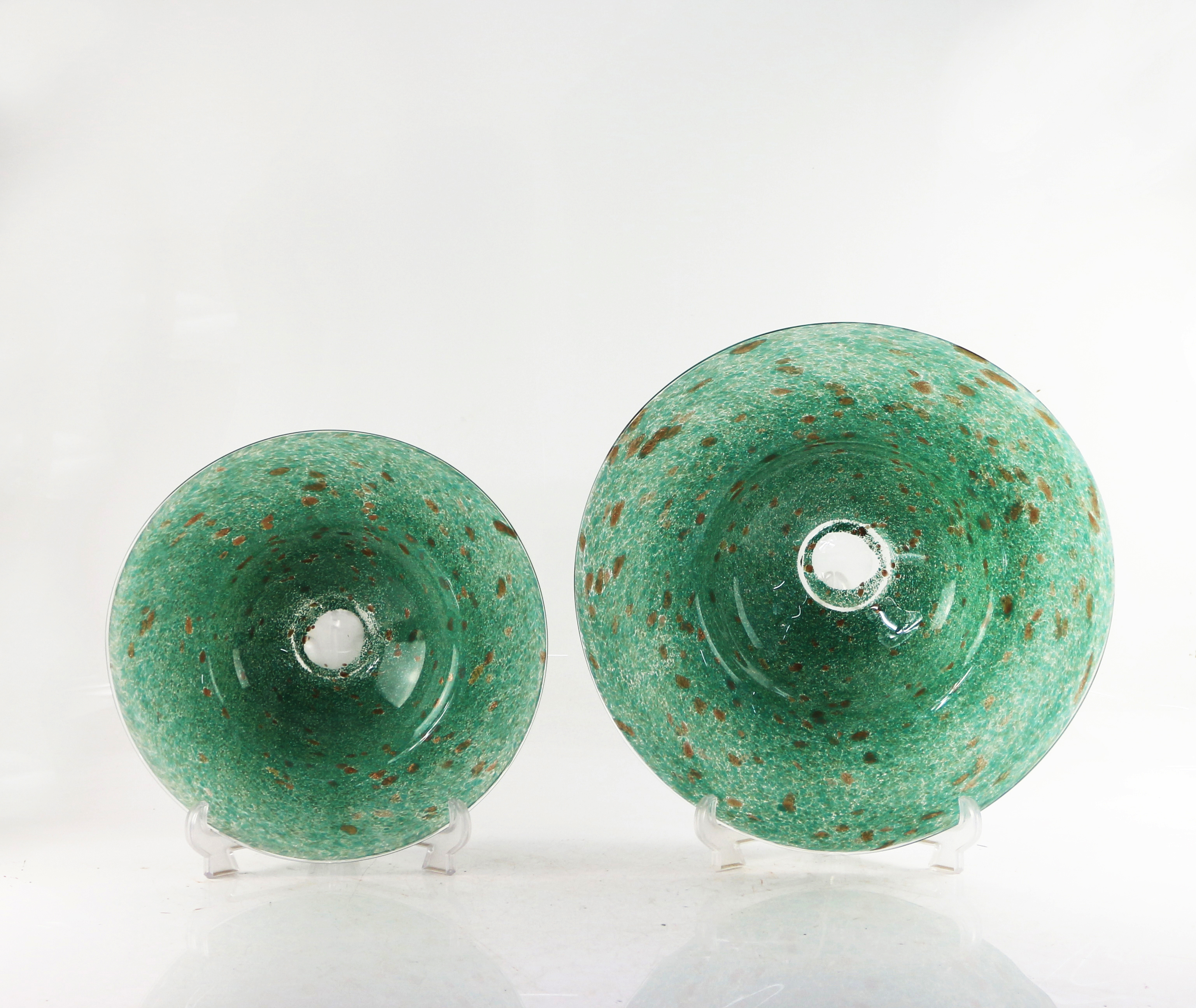 handmade color glass plate