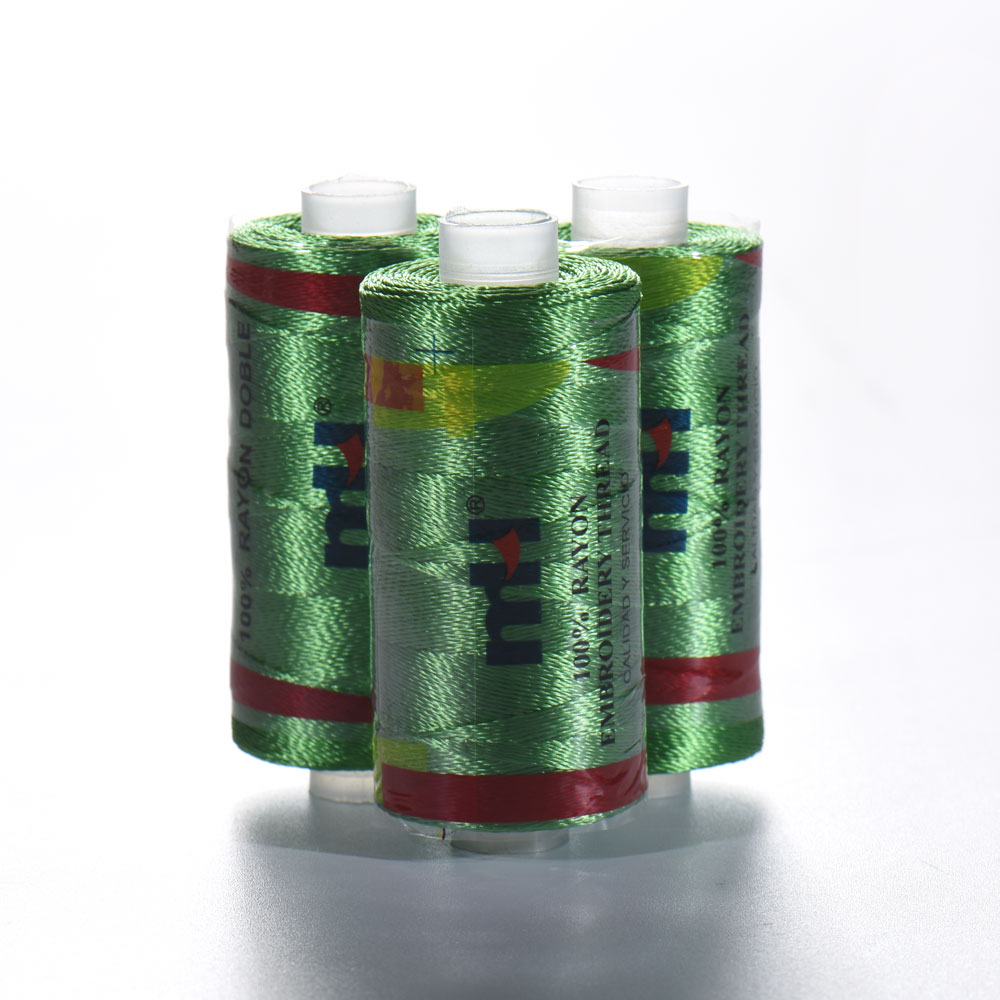 300D/2 100% Viscose Rayon Embroidery Thread 25G