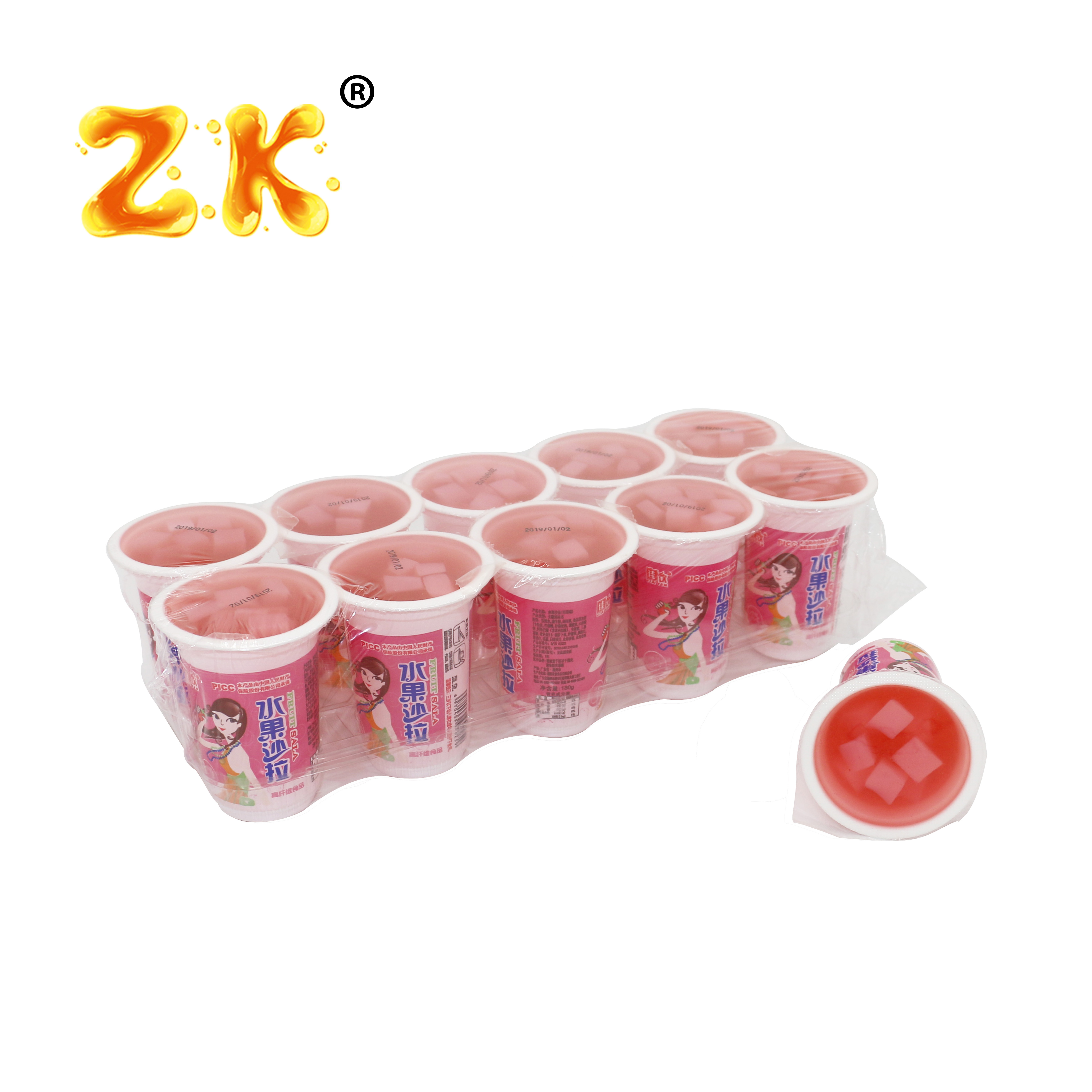 180g Fruit Salad Jelly Cup
