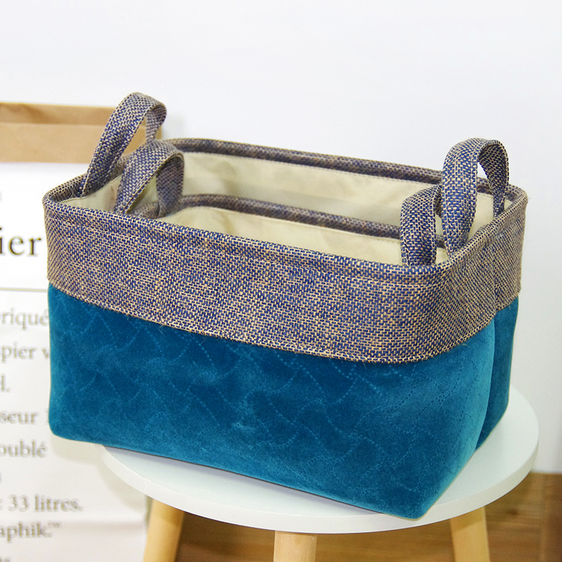 Velvet paper straw storage box