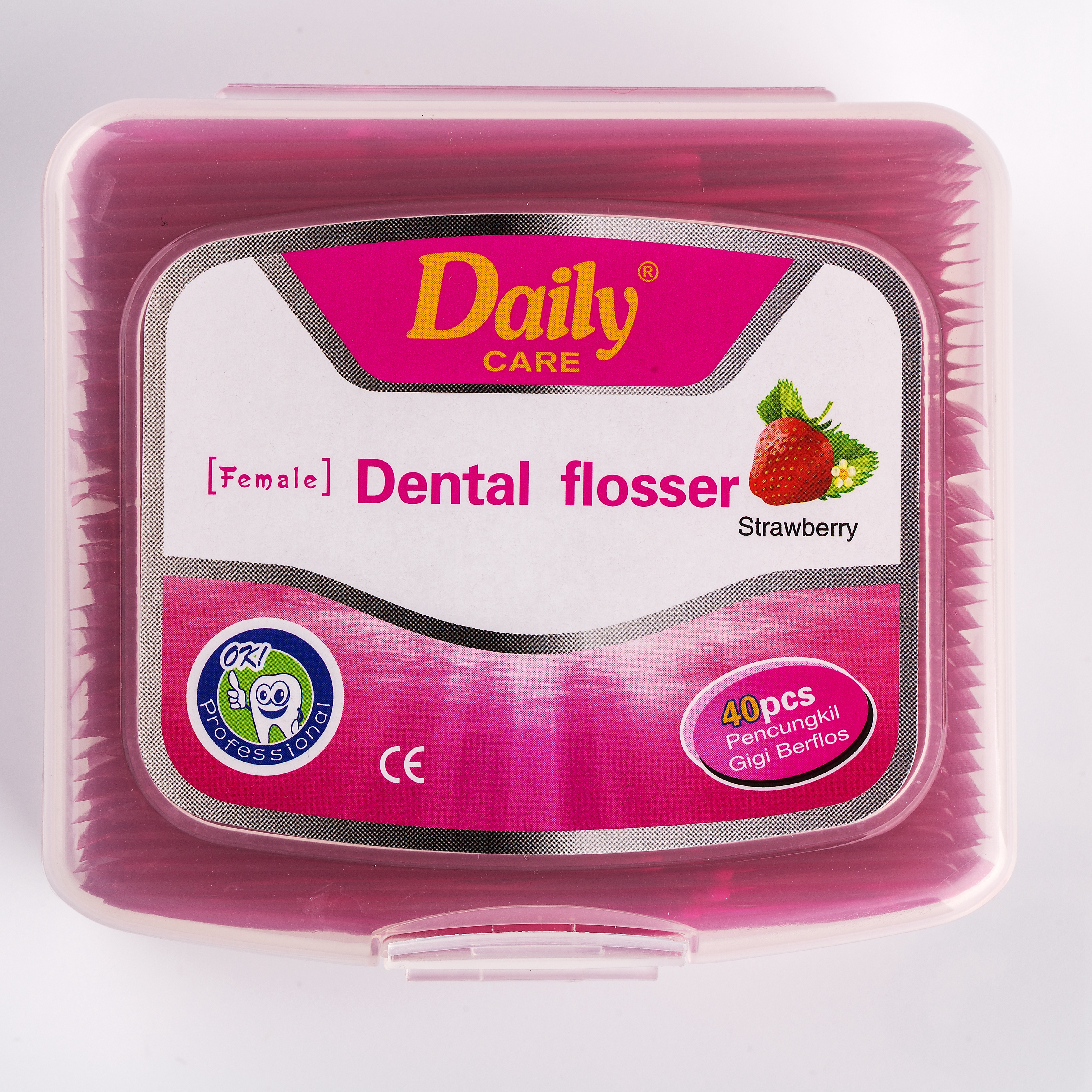 DENTAL FLOSS PICKS box packing