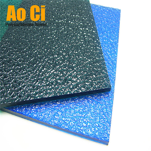 Diamond Lychee Polycarbonate Embossed Sheet for Door Wall