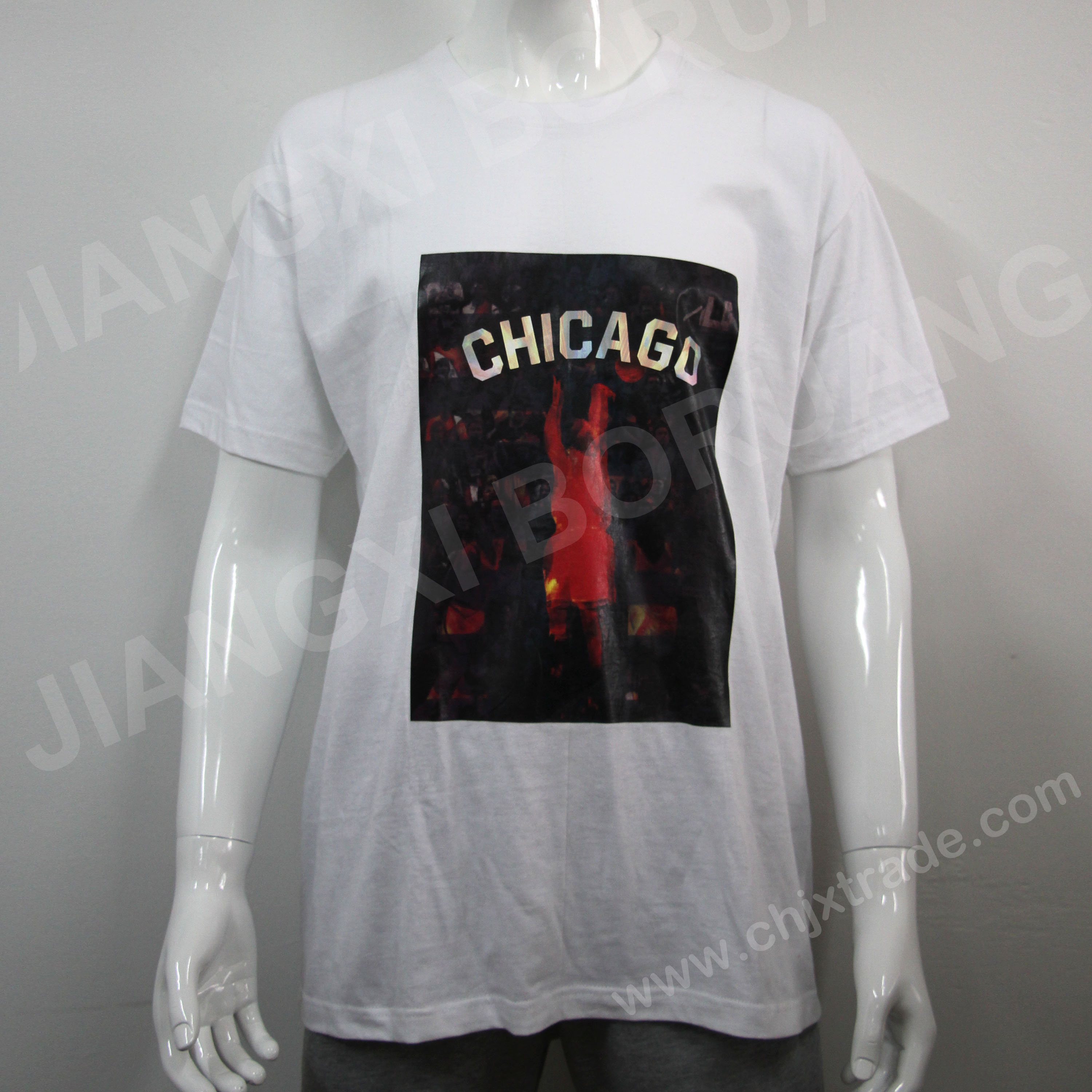 Mens Cvc Jersey T-Shirt With Print