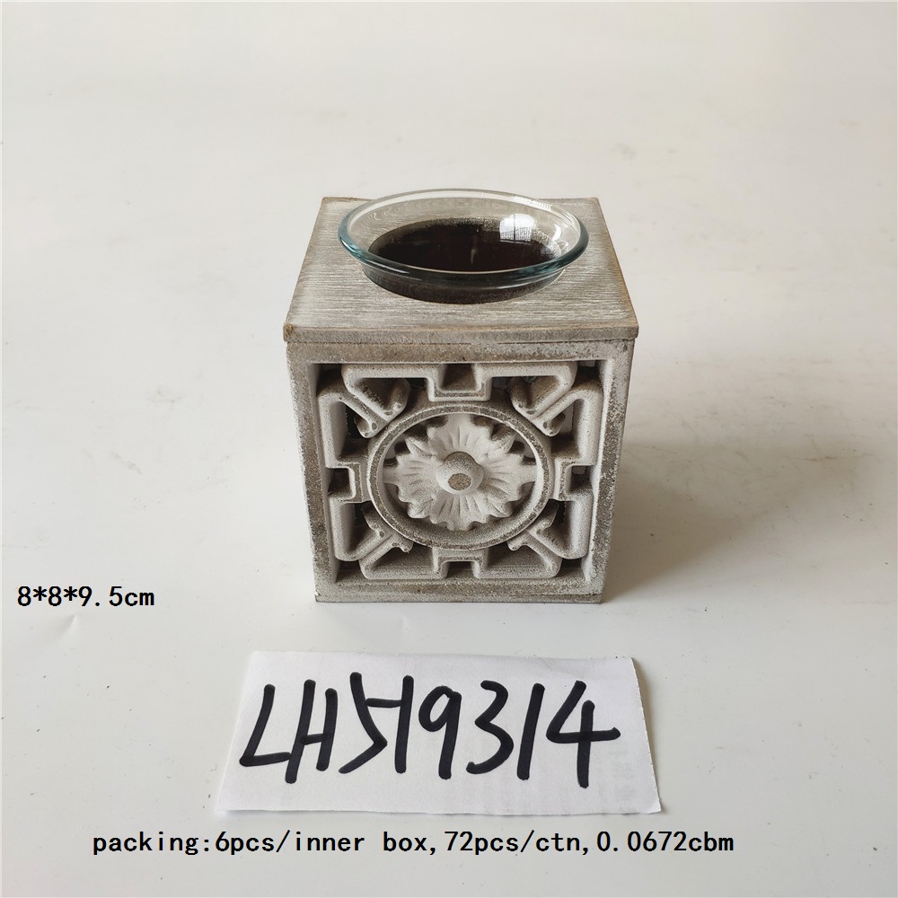 MDF candle holder set home decoration