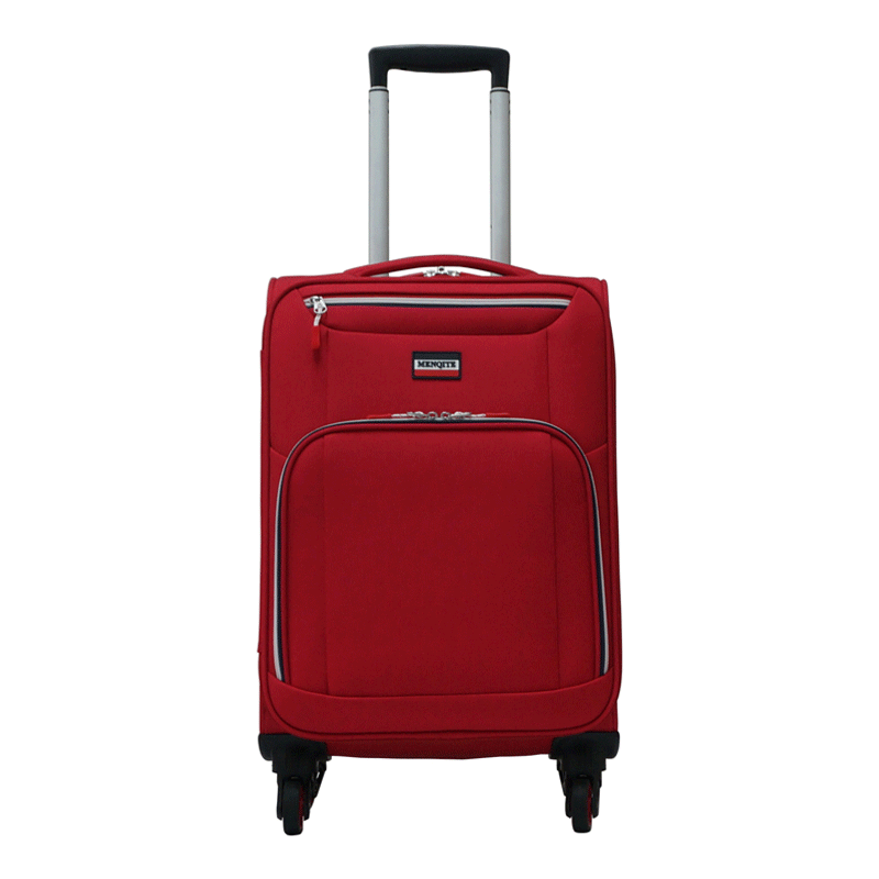 Snow Flake polyester 4 sipnner luggage 19"/23"/28"