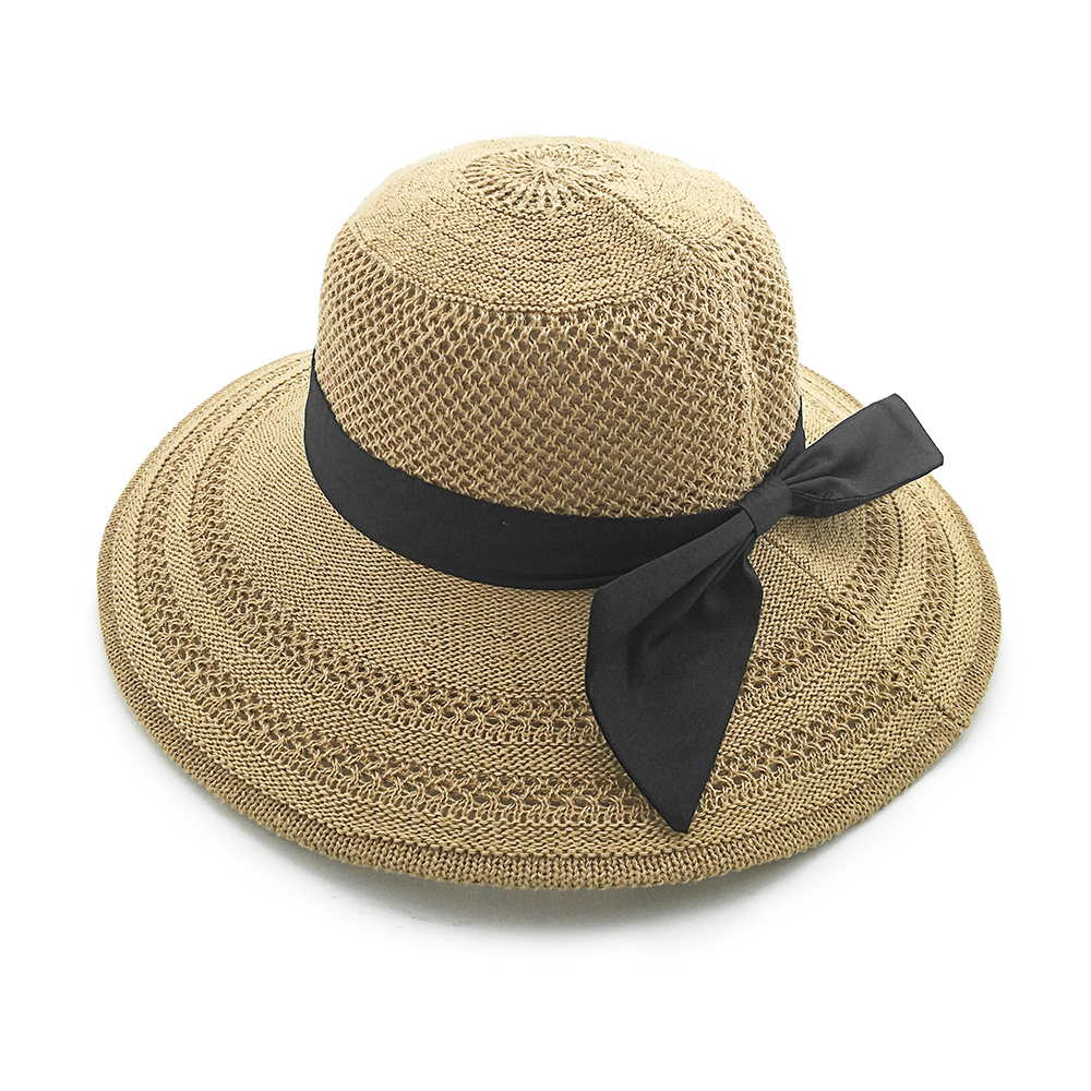 YDFL20030 2020 new style best seller wholesales summer beach promotion cheaper wider brim lady floppy paper straw hat