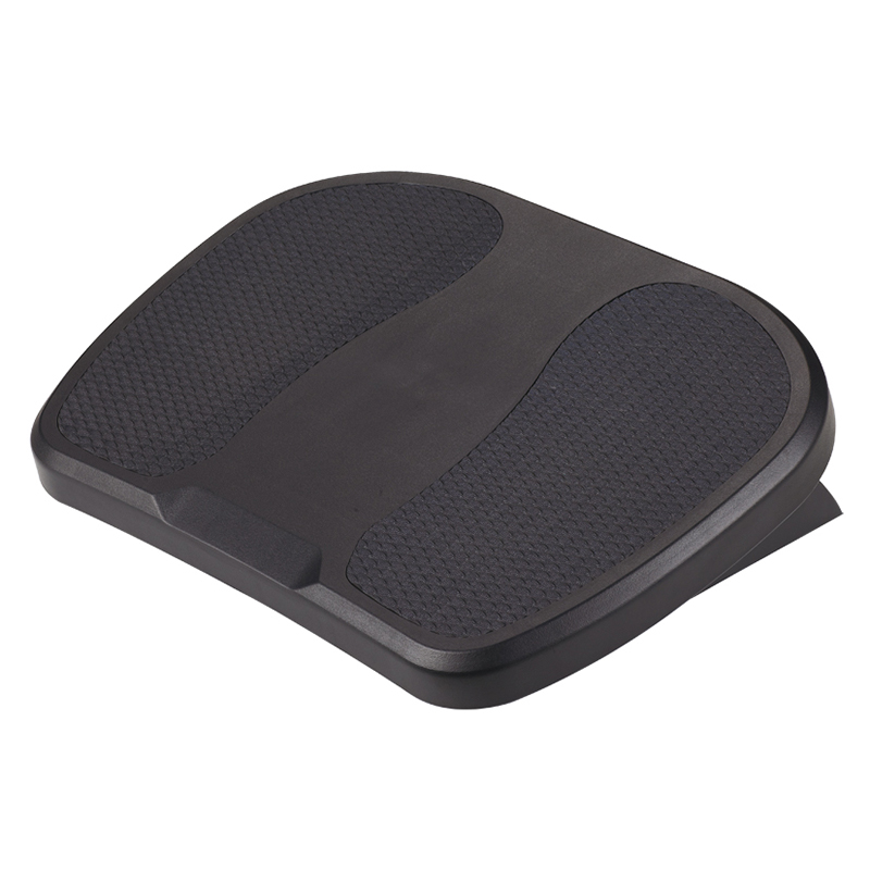 Footrest foot rest with ergonomic design plastic material angle adjustabl