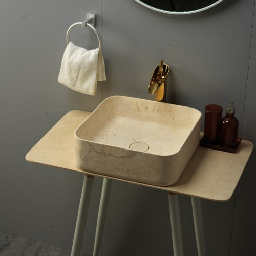 SLS4013GL Contemporary Design Wash Basin in Natural Marble