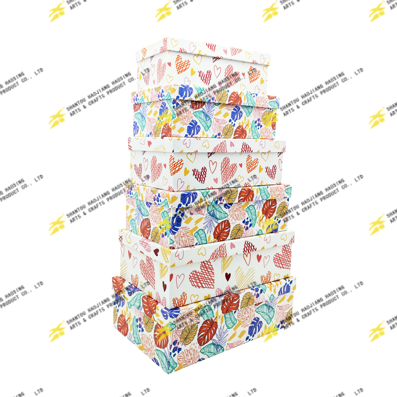 Rectangle Box Set Of 6