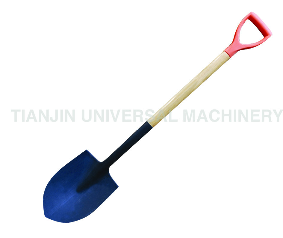 Shovel With Wooden Handle