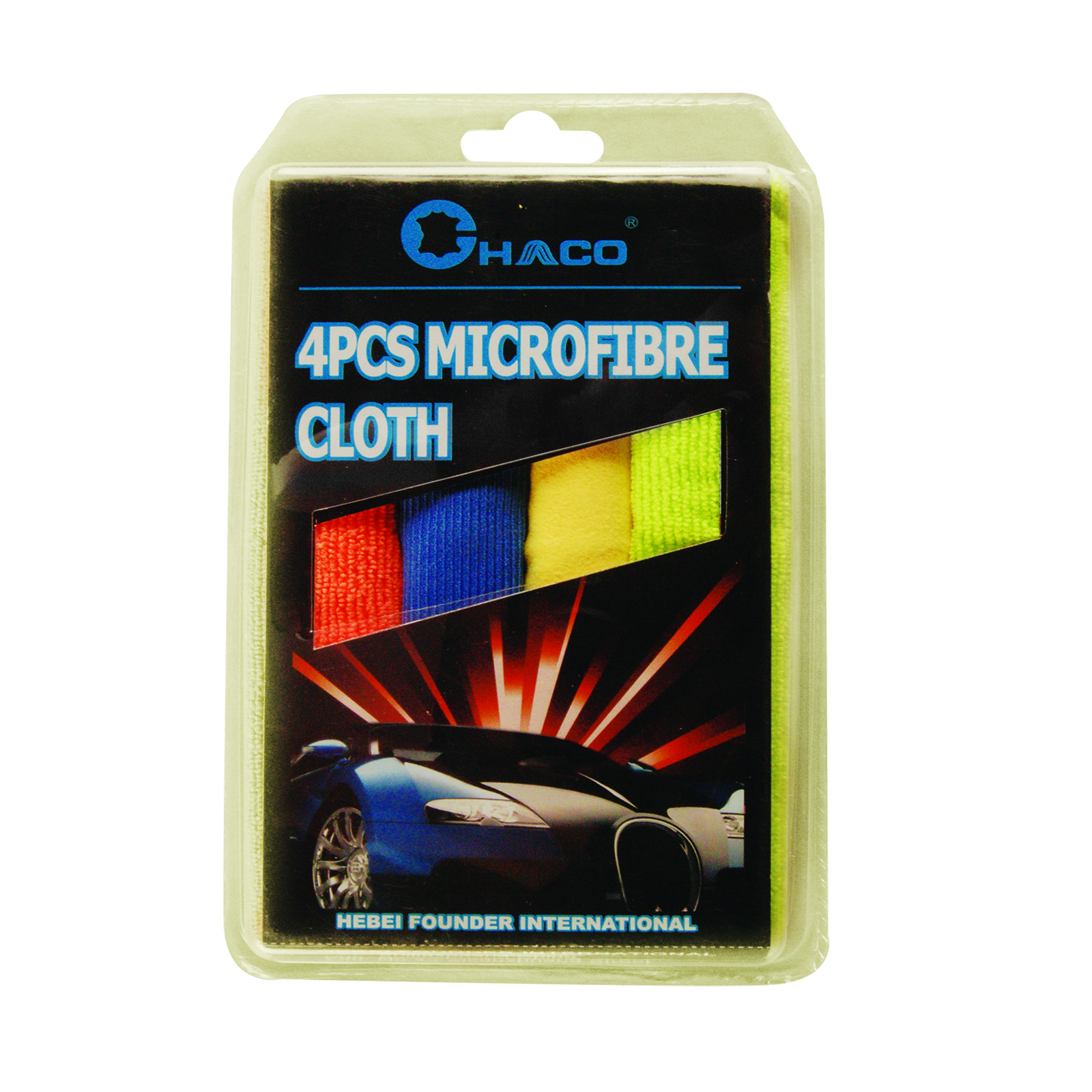 4pcs Microfibre Cloth Set