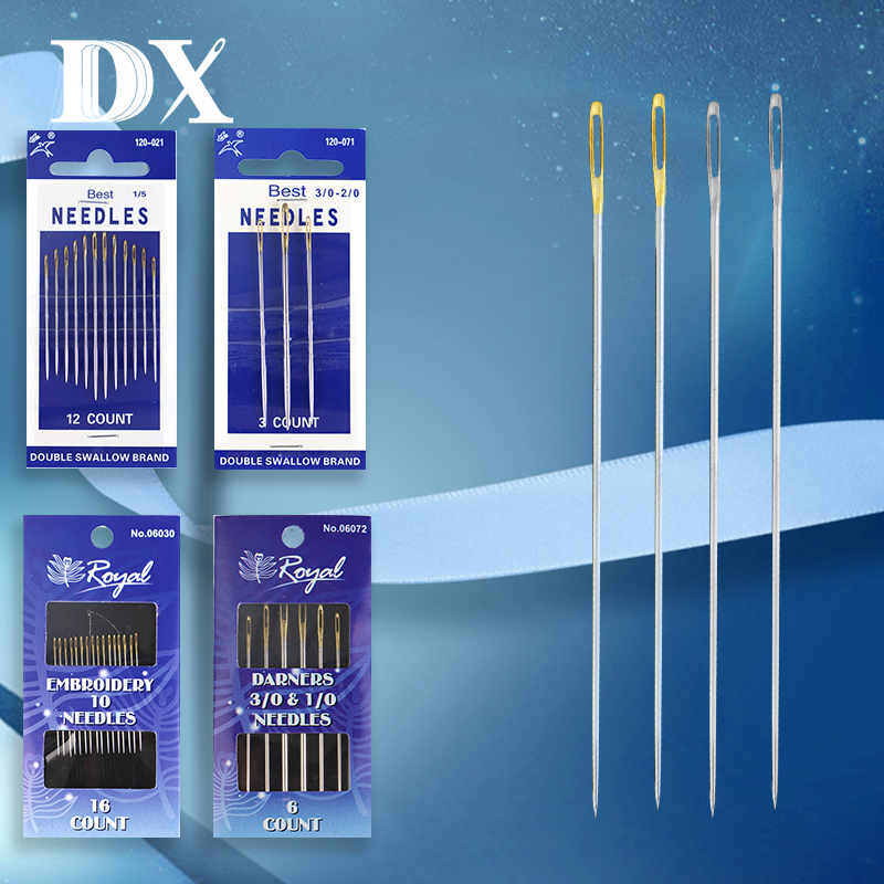 Hand Sewing Needle Long Darner, Short Darner& Embroidery