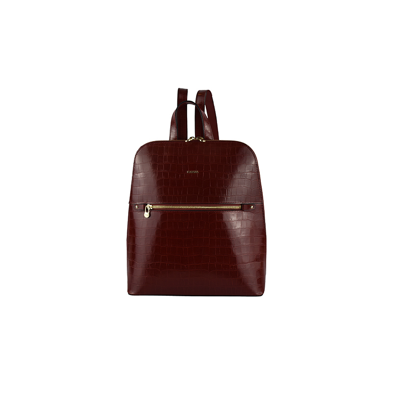Genuine leather backpack