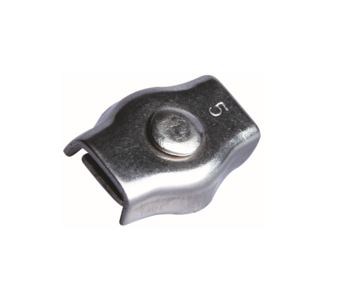 Stainless steel simplex wire rope clip, AISI316 or AISI304