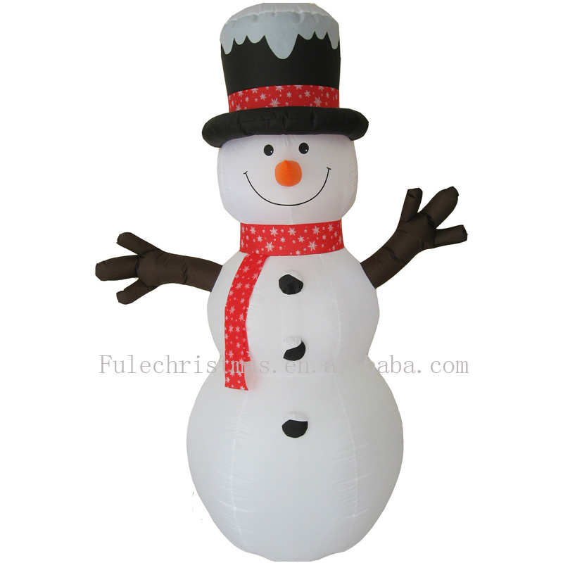 Christmas inflatable snowman