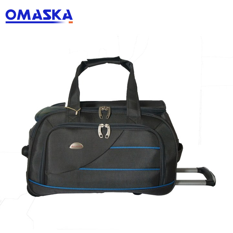 -hot selling new design 3pcs one set nylon trolley bag duffle bag luggage bag set
