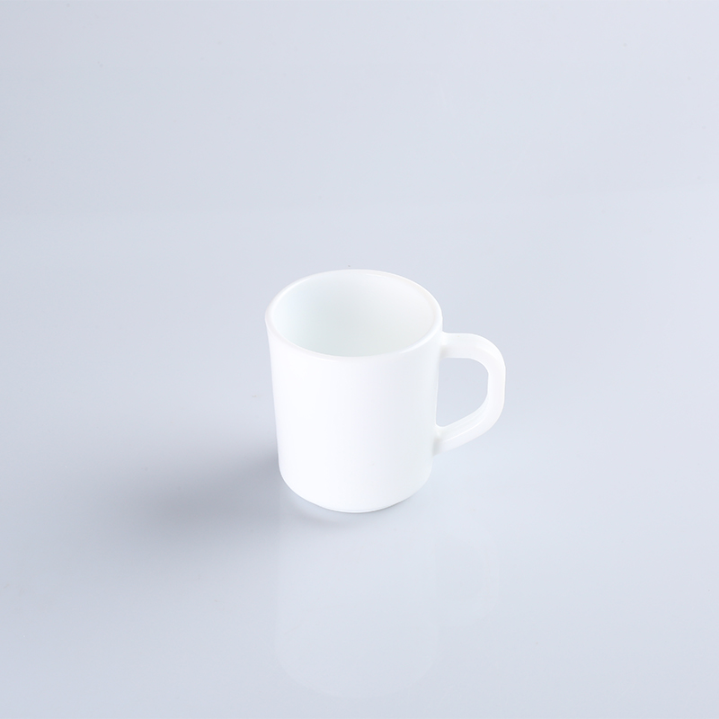 Opal porcelain glass cup