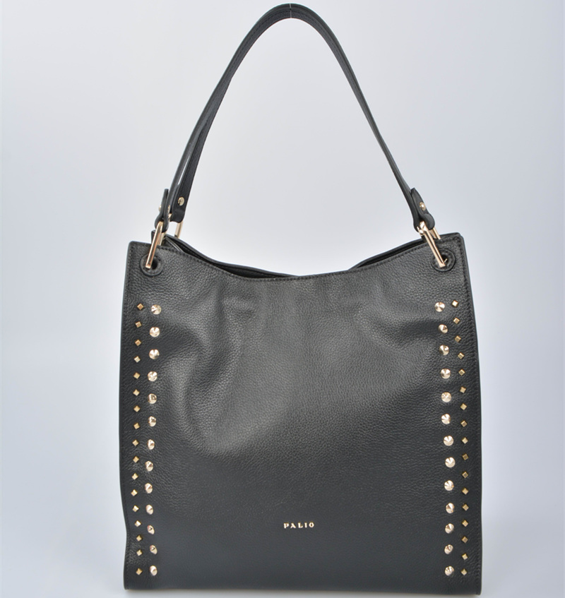 leather handbag/tote bag