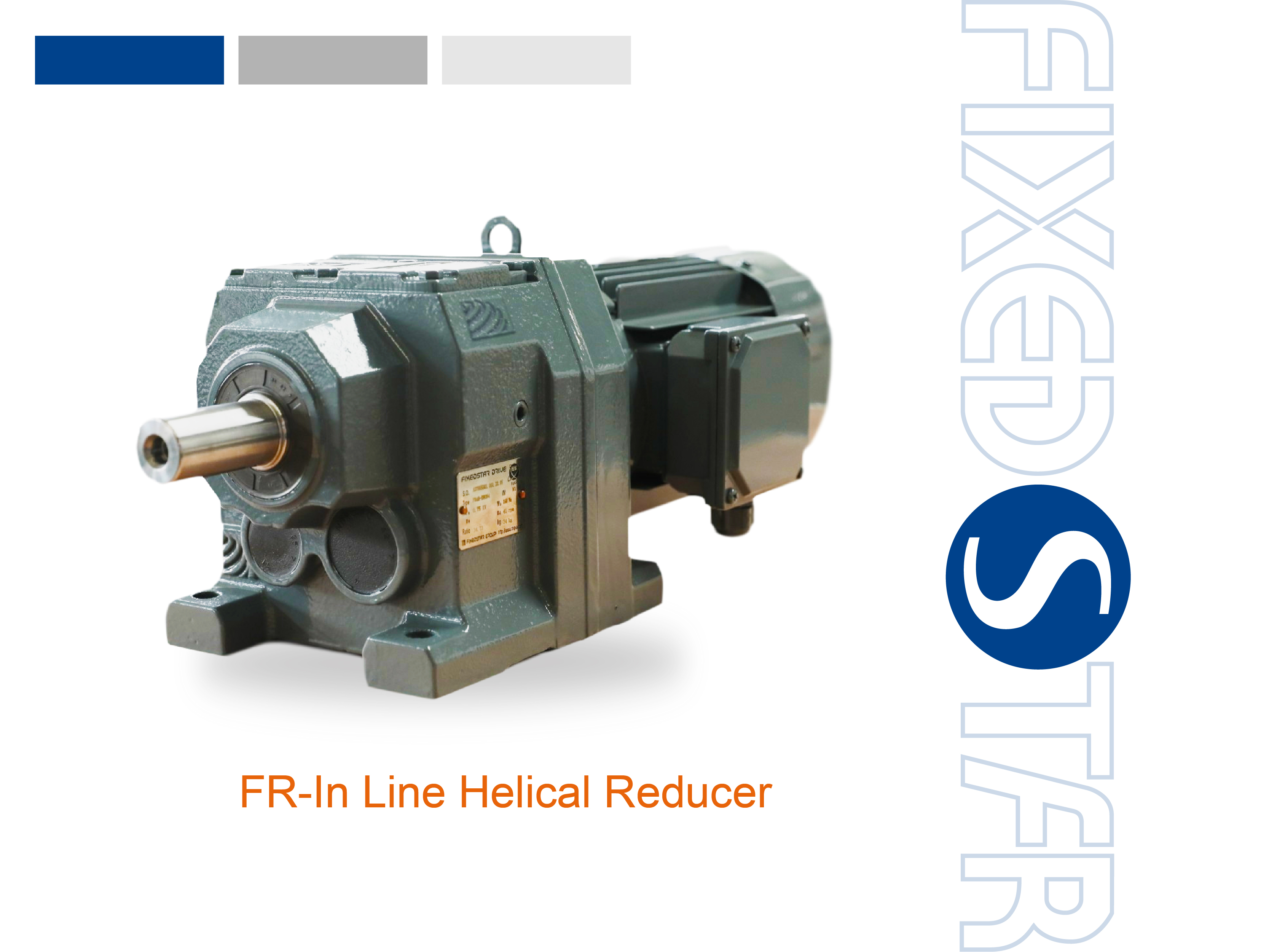 R in line speed reducer R gearbox R reductor Rgearbox gearedmotor in line gearbox