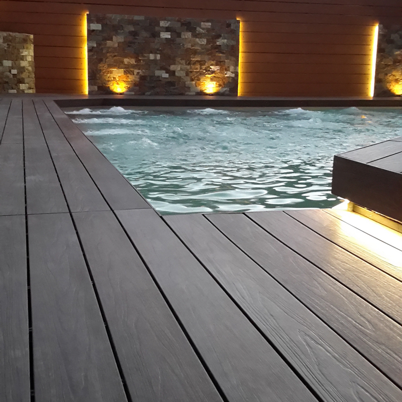 Co-extrusion WPC Decking