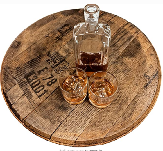 Wood lazy susan turnable