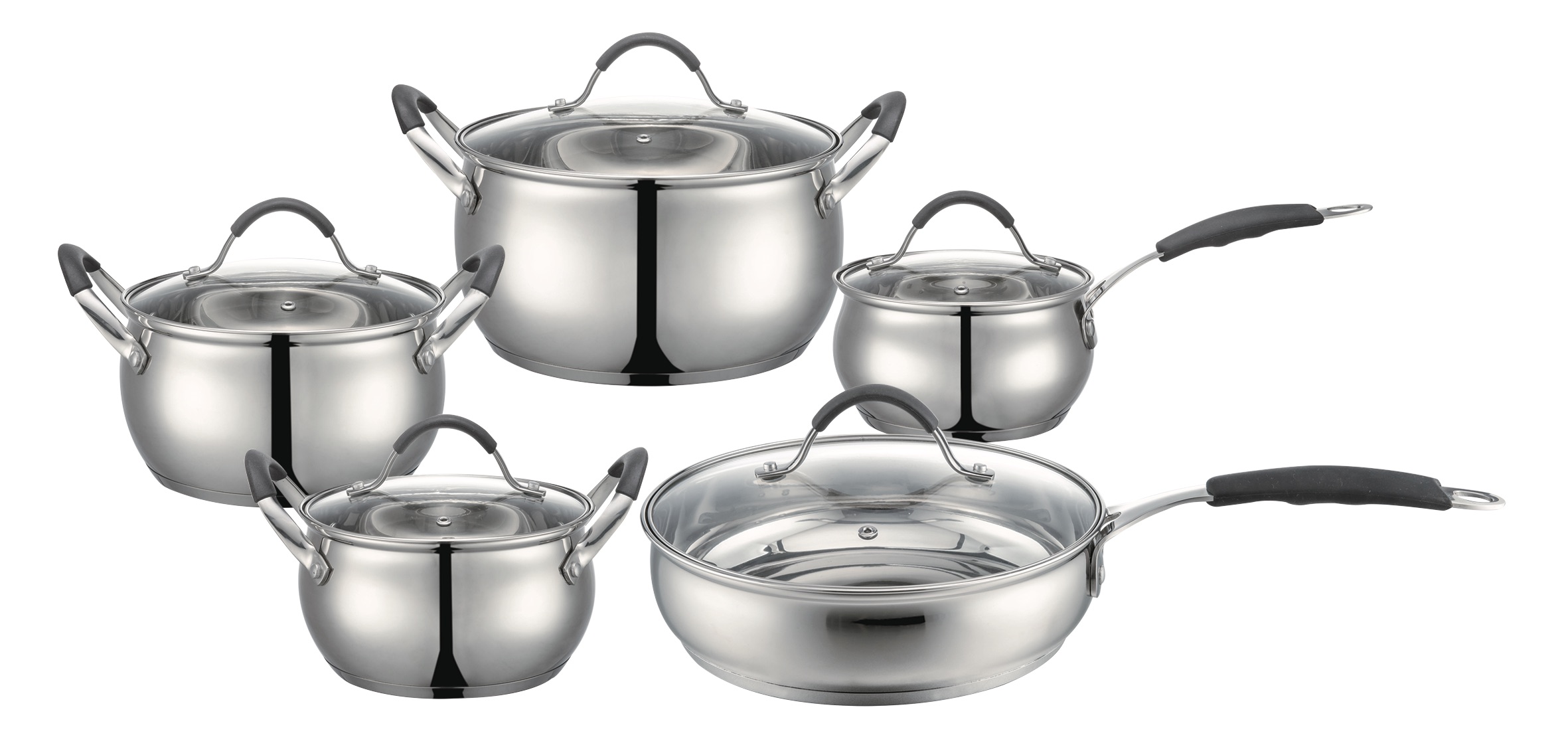 Stainless steel cookware