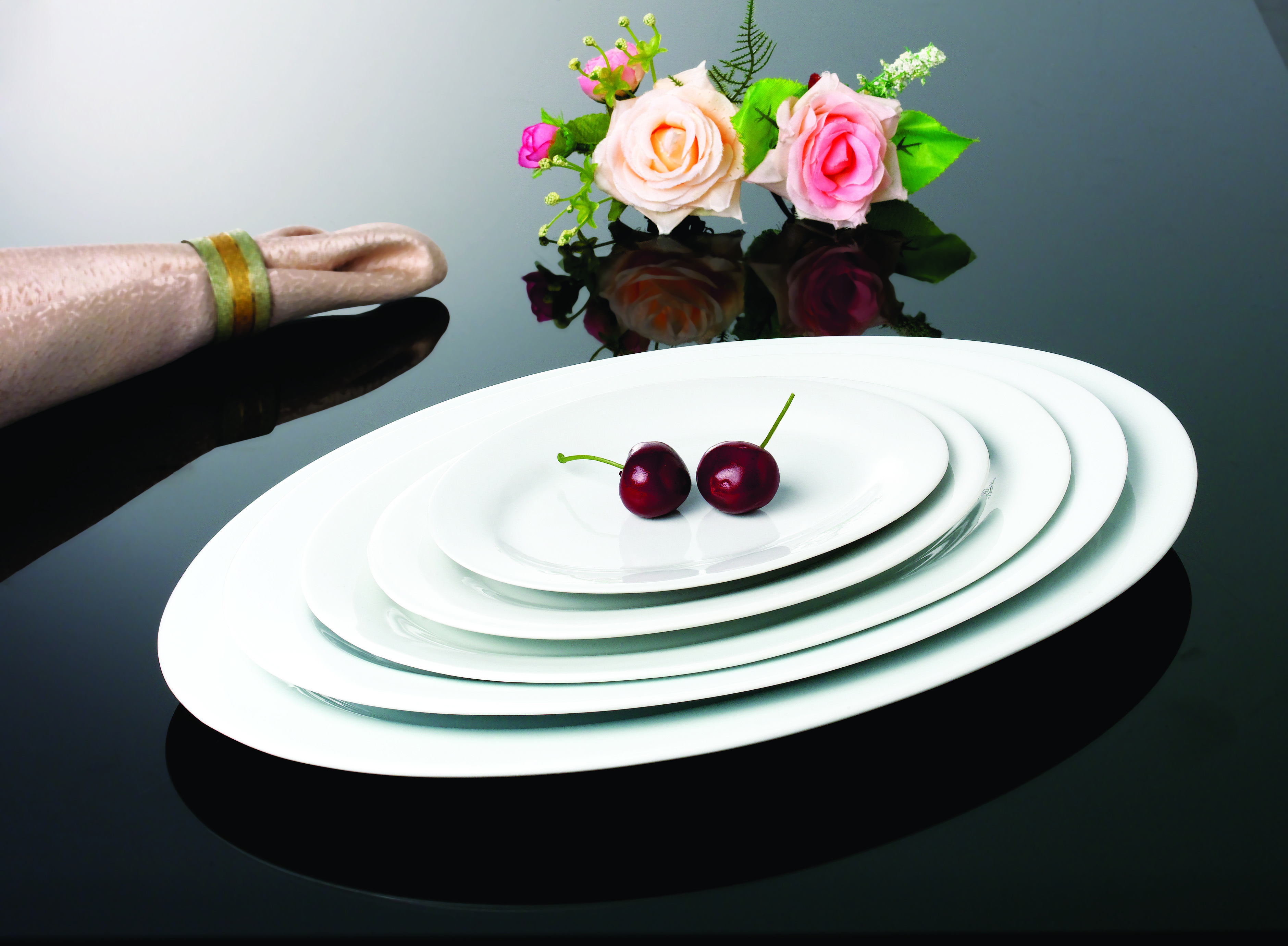 Round Oval Plate