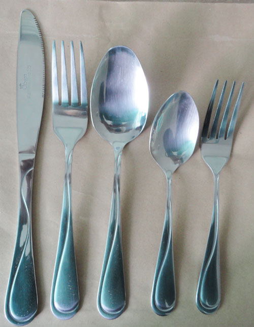 Stainless cutlery