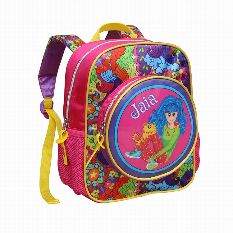 Cute cartoon kids school backpack for kindergarten
