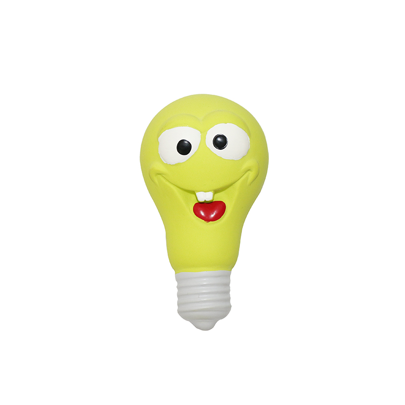 10CM Latex Bulb Dog Pet Toys Green color