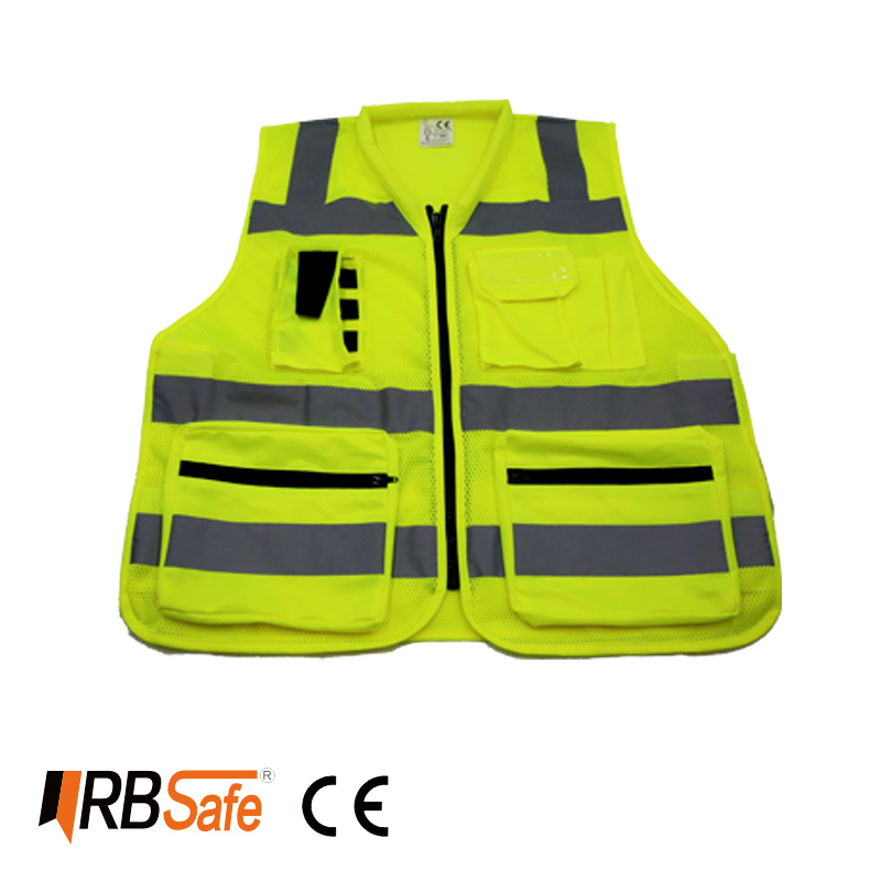 Safety vest with pocket