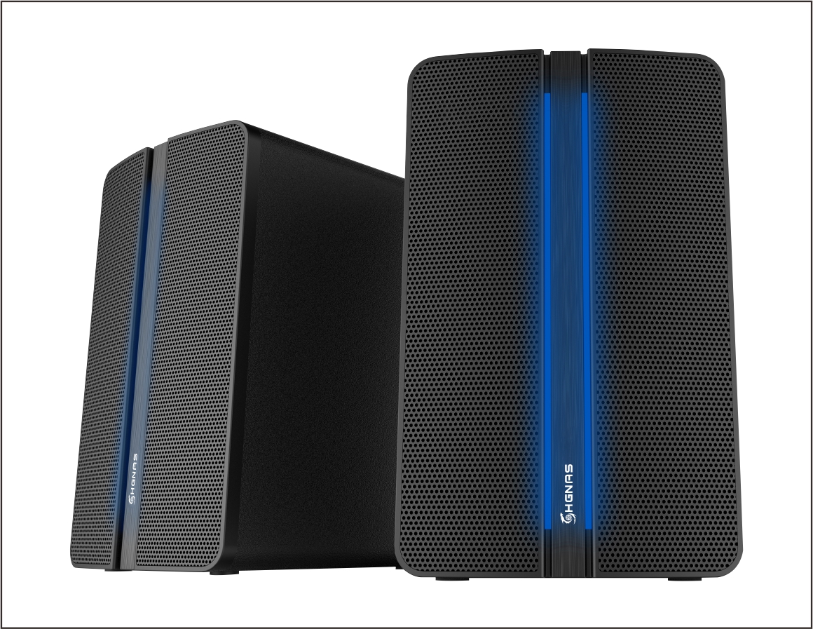 2.0 desktop HIFI speaker WZ-WYC-H-2007