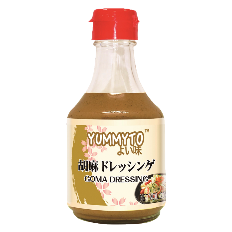 YUMMYTO Goma Dressing 200mL/1L [Japanese cuisine/Salad]