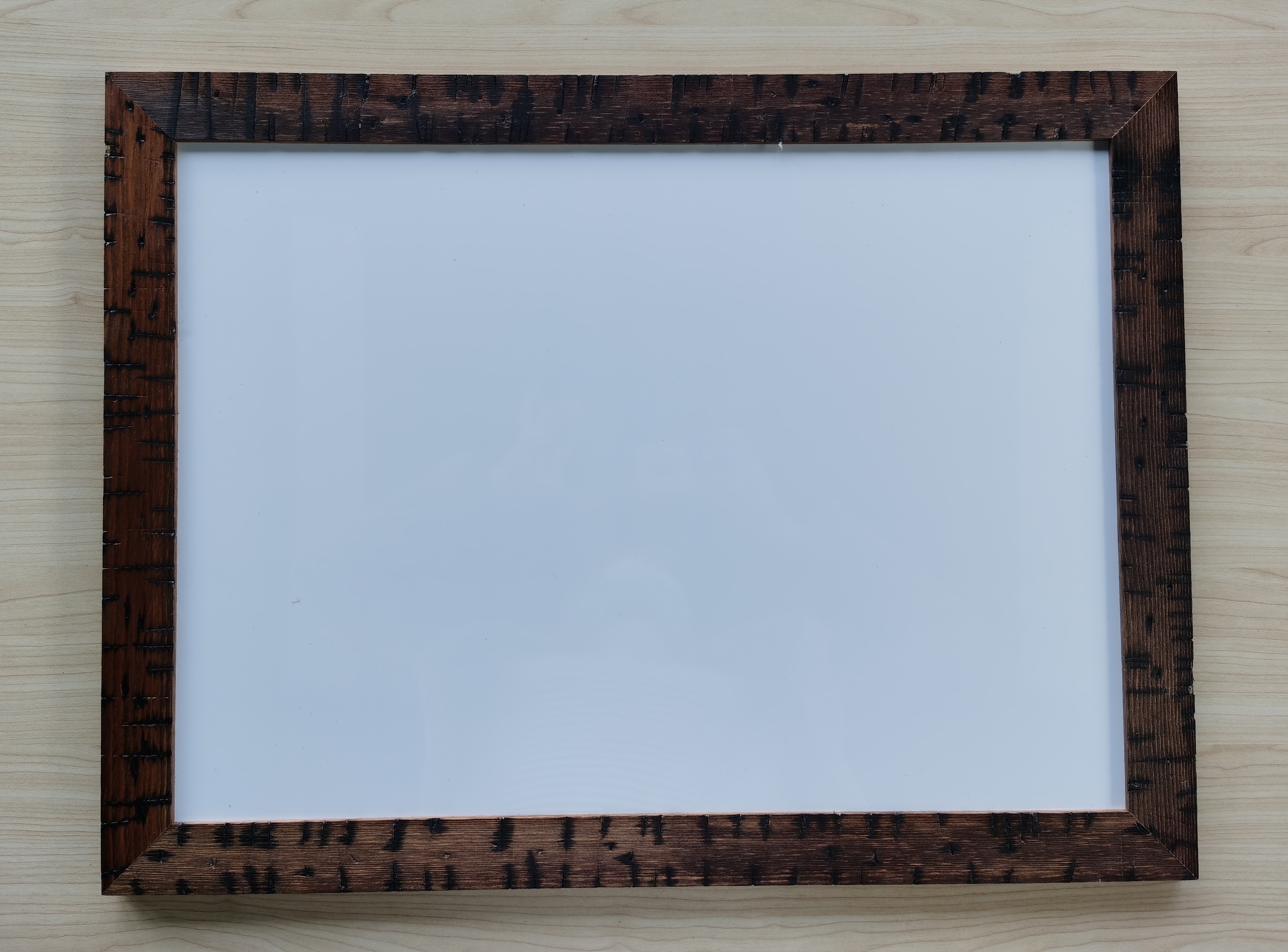 Wooden frame writing board