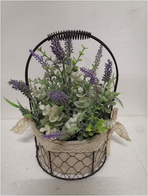 Artificial flower pot
