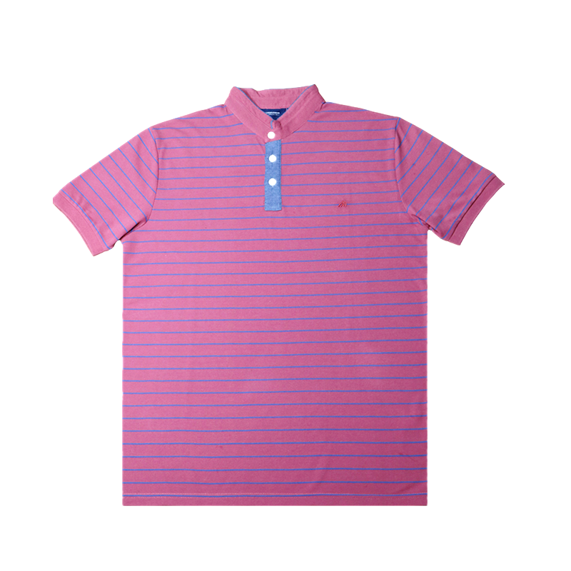 Adult’s Polo Shirt In Stand-Collar Style