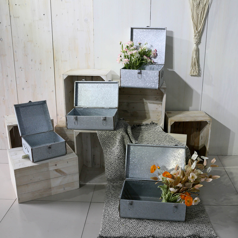 zinc storage basket