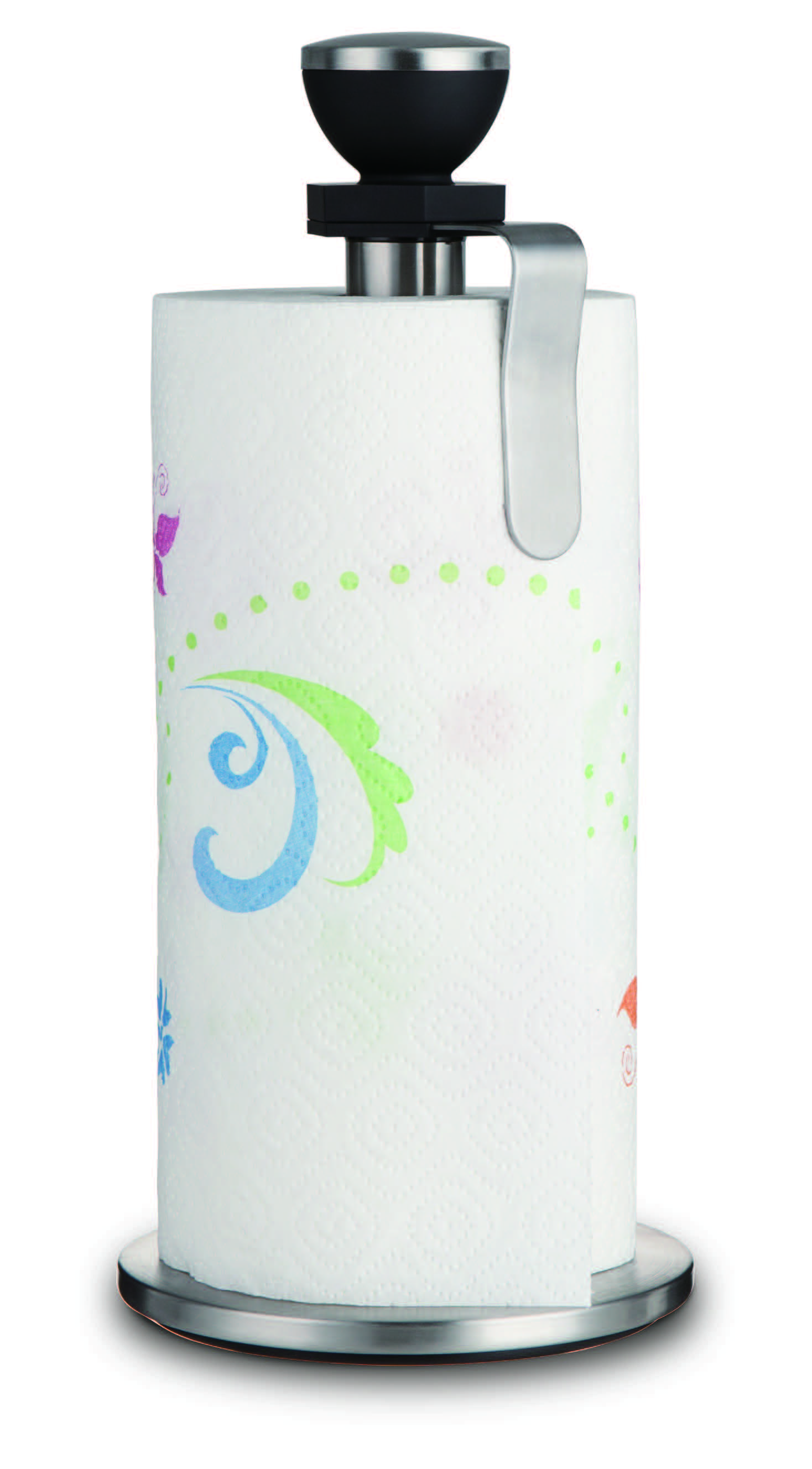 SINOGLASS Spring Adjust Paper Towel Rack