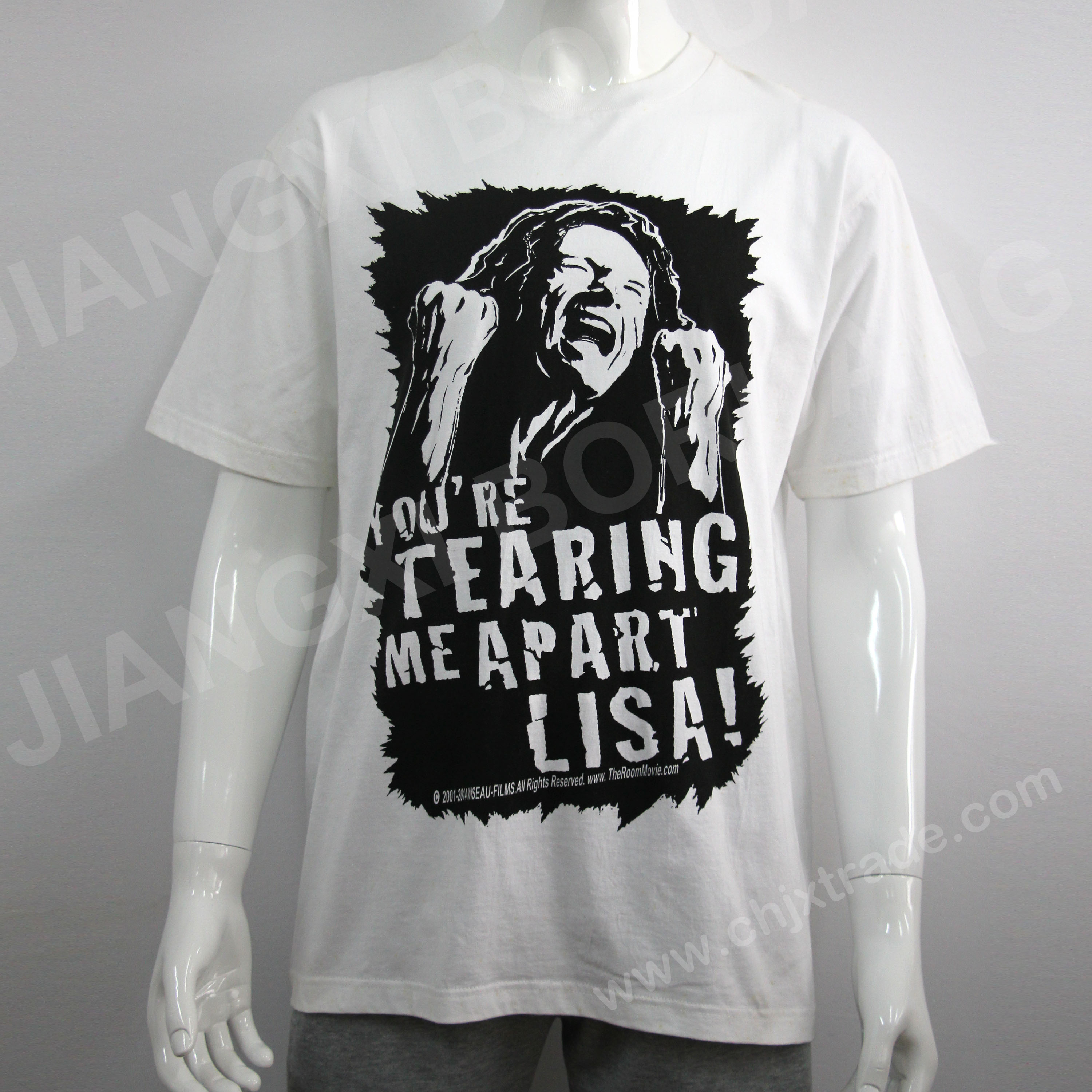 Mens Cvc Jersey T-Shirt With Print