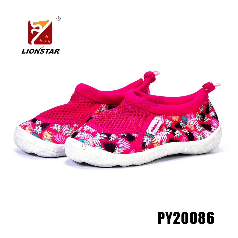 Girls new design aqua shoes