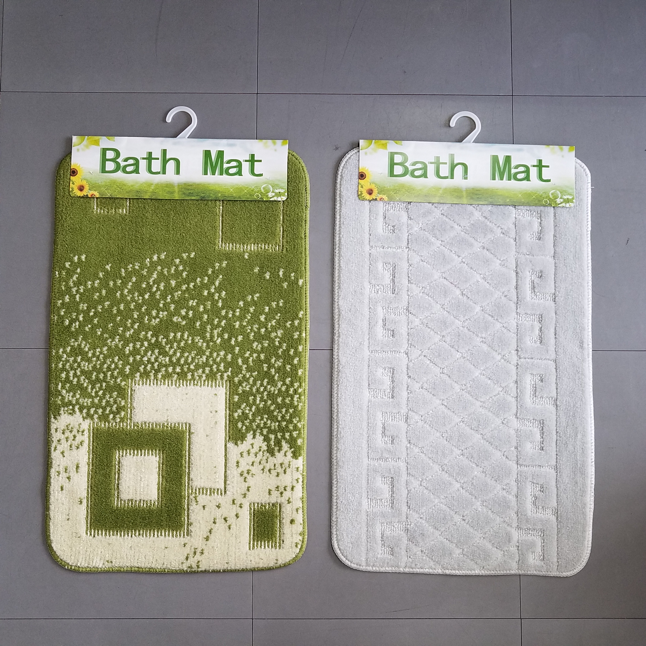 High quality Acrylic bath mat set, Home hotel fashion use bath rug, fashion bathtub bath non slip mat